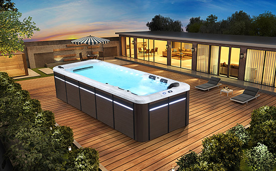 M-3601B 無邊際層流泳池